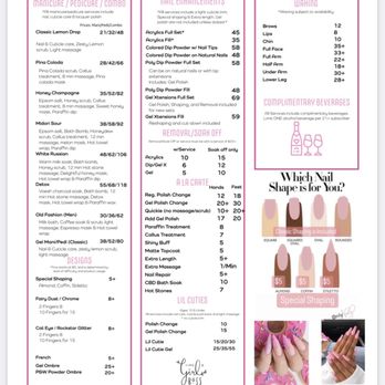 Only Nailz - Service list - Nail Salons Near Me - Laguna Beach, California
