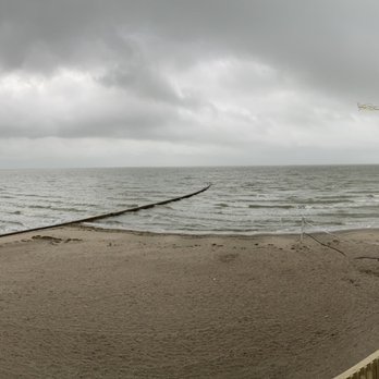 Emerald Beach Hotel - Panoramic from our balcony - Hotels Near Me - Corpus Christi, Texas