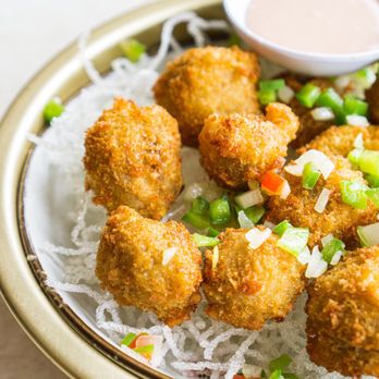 Trendy Vegan - Fried Mushrooms. Instagram: @Absofreakinglutelyyummy - Vegan Near Me - Houston, Texas Trendy Vegan - Fried Mushrooms. Instagram: @Absofreakinglutelyyummy - Vegan Near Me - Houston, Texas