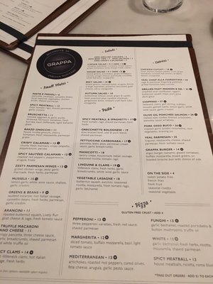 Menu photo 8 Grappa Rochester, NY