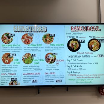 Bolicious Build Your Own Bowl - Premade bowls - Sushi Bars Near Me - Tulsa, Oklahoma