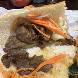 Banh Mi pork sandwich