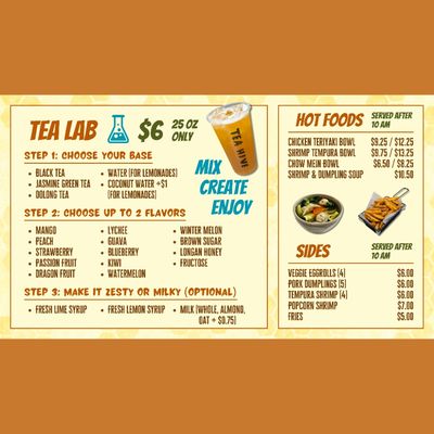 Menu photo 3 Tea Hive West Covina, CA