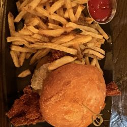 Levitate Gastropub - Korean Fried Chicken Sandwich