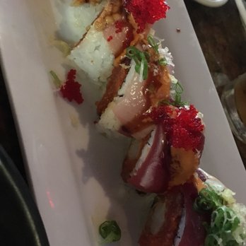 Amakara - Spicy Crunchy Rainbow Roll - Sushi Bars Near Me - Dublin, California