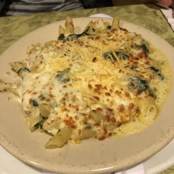 Strings Italian Cafe Lodi - Spinach pepperoni penne pasta with Alfredo - Italian Near Me - Lodi, California Strings Italian Cafe Lodi - Spinach pepperoni penne pasta with Alfredo - Italian Near Me - Lodi, California