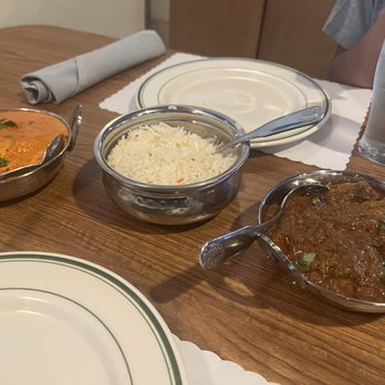 Bombay Palace - Chicken Tikka Masala, rice, Rogan Josh - Indian Near Me - Murray, Utah