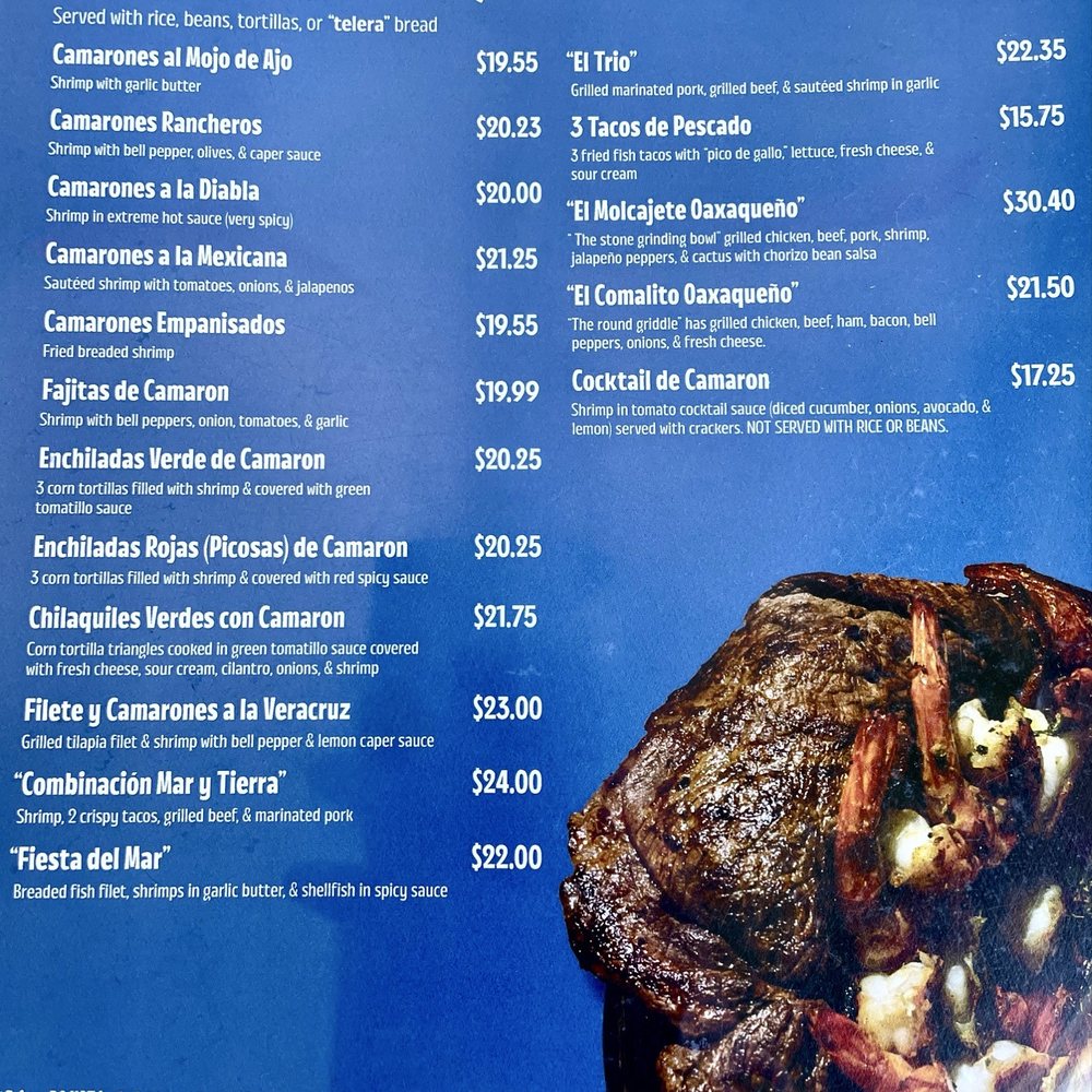 La Tortuga Torteria - Menu 7/2025 - Mexican Near Me - Seaside, California La Tortuga Torteria - Menu 7/2025 - Mexican Near Me - Seaside, California