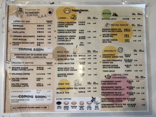 Menu photo 5 Sunmerry Bakery Rowland Heights, CA