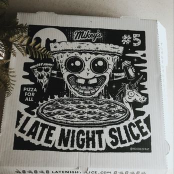 Mikey's Late Night Slice - Pizza box - Pizza Near Me - Columbus, Ohio Mikey's Late Night Slice - Pizza box - Pizza Near Me - Columbus, Ohio