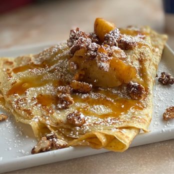 Leonidas Chocolate Cafe - Pomme Caramel Crepe - Chocolatiers & Shops Near Me - Northbrook, Illinois Leonidas Chocolate Cafe - Pomme Caramel Crepe - Chocolatiers & Shops Near Me - Northbrook, Illinois