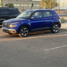 Not the standard size SUV I had reserved.