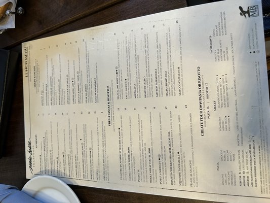 Menu photo 2 Mia Bella Trattoria Houston, TX