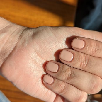 Lecheta Nail Bar - Nude gel manicure. - Nail Salons Near Me - Bellflower, California Lecheta Nail Bar - Nude gel manicure. - Nail Salons Near Me - Bellflower, California