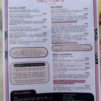Hector's Tacos - Tex-Mex Near Me - Olympia, Washington