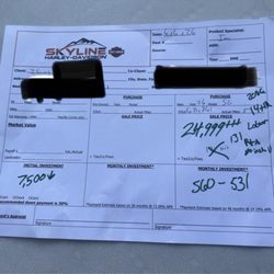 Skyline Harley-Davidson - Their "4 block" agreement