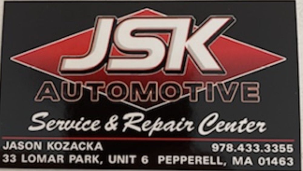 JSK AUTOMOTIVE Updated July 2024 33 Lomar Park, Pepperell