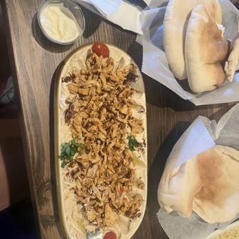 Rozana Restaurant and Hookah Lounge - Chicken Shawarma Plate - Middle Eastern Near Me - Lilburn, Georgia