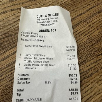 Cuts & Slices - Damage - Pizza Near Me - Brooklyn, New York Cuts & Slices - Damage - Pizza Near Me - Brooklyn, New York