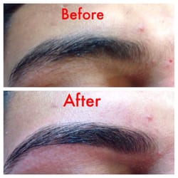 Perfect Browz Denton - Threading is for men too. We can just clean up men's eyebrow without shaping them.