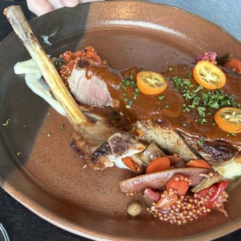 VAGA Restaurant & Bar - Smoked Duroc Pork Tomahawk - Latin American Near Me - Encinitas, California