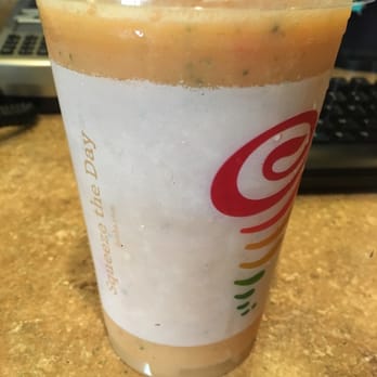 Jamba - Never had a carribean passion with strawberry leaves in it - Juice Bars & Smoothies Near Me - Katy, Texas