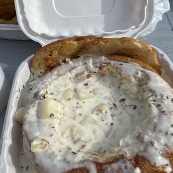 Miguel’s Flaming Grill - Clam chowder bread bowl - Sandwiches Near Me - Lemoore, California