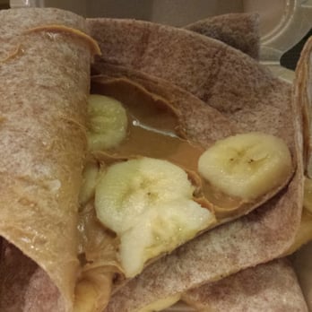 Veggie Xpress - The Elvis...peanut butter and sliced bananas...all vegan - Street Vendors Near Me Veggie Xpress - The Elvis...peanut butter and sliced bananas...all vegan - Street Vendors Near Me