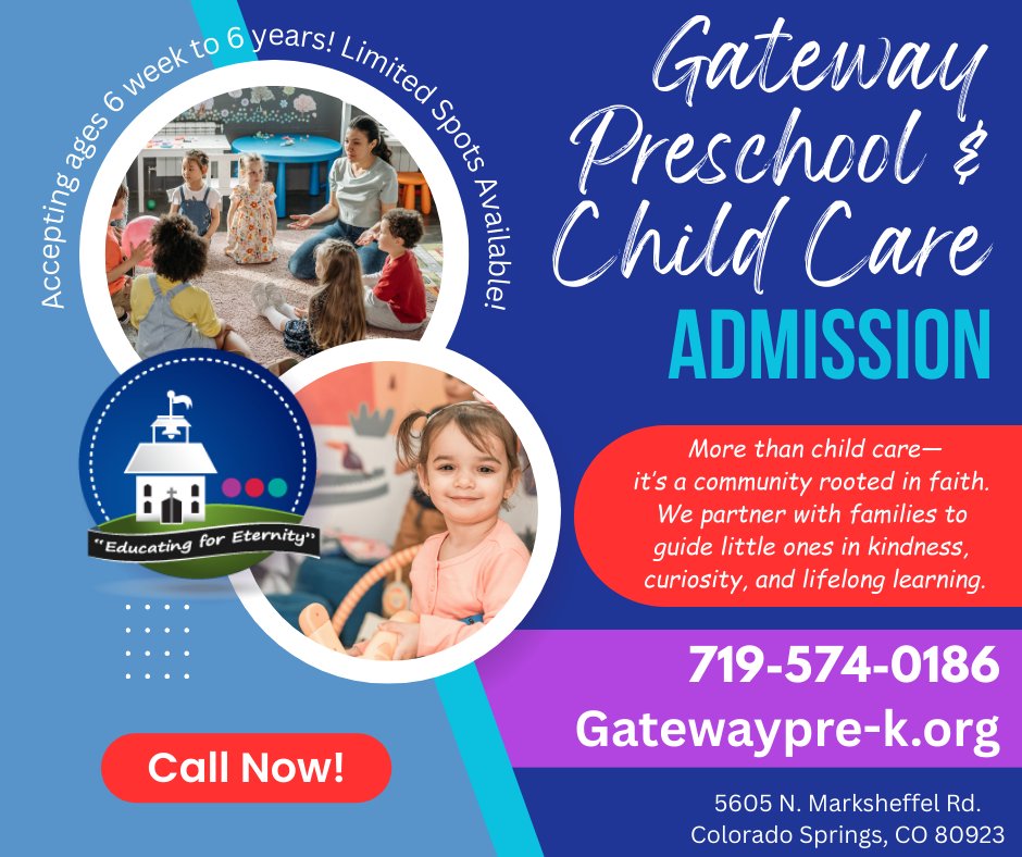 Gateway Preschool & Childcare - childcare center in Colorado Springs, CO