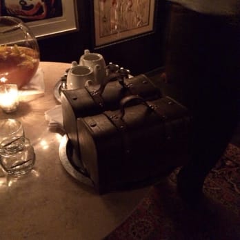 The Aviary - Bourbon in suitcases - Cocktail Bars Near Me - Chicago, Illinois The Aviary - Bourbon in suitcases - Cocktail Bars Near Me - Chicago, Illinois