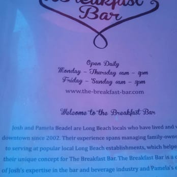The Breakfast Bar - Breakfast & Brunch Near Me - Long Beach, California The Breakfast Bar - Breakfast & Brunch Near Me - Long Beach, California