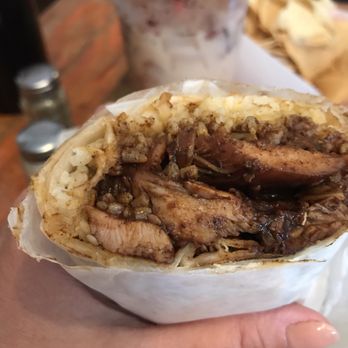 La Santisima - Chicken mole burro. Very tasty. Could have used a bit more mole sauce. - Mexican Near Me - Phoenix, Arizona