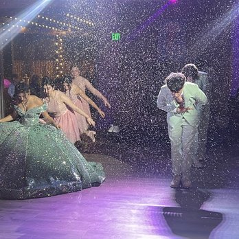 Ellington Hall - Special effects -- lighting and "snow" falling at the end of the waltz. - Venues & Event Spaces Near Me - Santa Rosa, California
