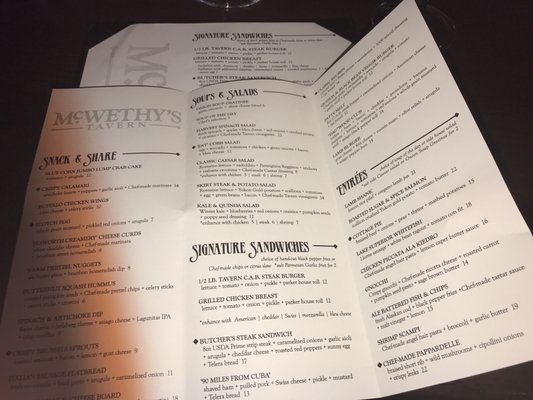 Menu photo 7 McWethy's Tavern Romeoville, IL