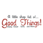 Photo of Good Things!