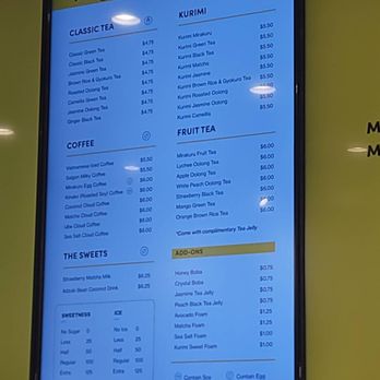 Mirakuru - Menu - Coffee & Tea Near Me - Garden Grove, California Mirakuru - Menu - Coffee & Tea Near Me - Garden Grove, California