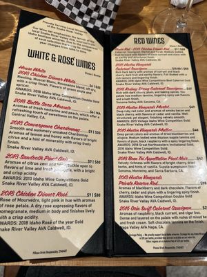 Menu photo 3 Wick’s Steak Place Declo, ID