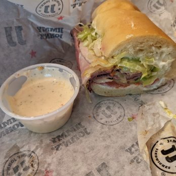 Jimmy John's - Roast Beef and Turkey Sandwich... with... all the normal toppings. Kickin' Ranch on the side. - Sandwiches Near Me - Snohomish, Washington