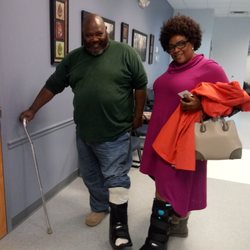 Friendly Foot Centers - Dr Petery foot work at its best patients of friendly foot center