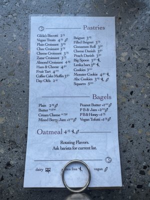 Menu photo 6 Chapterhouse Café & Gallery Philadelphia, PA