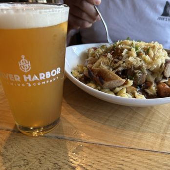 Silver Harbor Brewing Company - Oktoberfest yummy goodness!  We always have a great experience, food and beverages here! - Breweries Near Me - Saint Joseph, Michigan