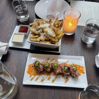 Ysabel - Truffle Fries, tuna tartare - New American Near Me - West Hollywood, California
