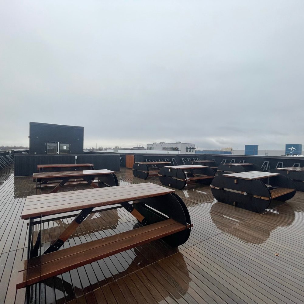 Anchorage Brewing Company - Great view of Anchorage on the second story * again probably packed when not raining but I had to check it out since I'm not a local. - Breweries Near Me - Anchorage, Alaska