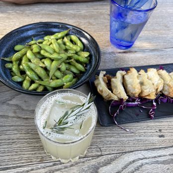 Toro - Garlic Edamame, Pork and Chicken Gyoza - Sushi Bars Near Me - Carmel, California
