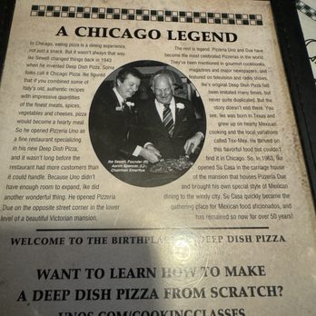 Pizzeria Uno - Story - Pizza Near Me - Chicago, Illinois Pizzeria Uno - Story - Pizza Near Me - Chicago, Illinois