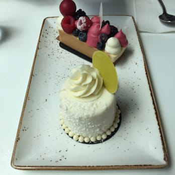 B Bistro + Bakery - Top dessert - Tentation Bottom dessert - Caribbean - Bakeries Near Me - Miami, Florida