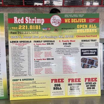 Red Shrimp Company - Chinese Near Me - Las Vegas, Nevada