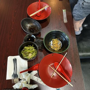 Raizel Ramen - Nothing left except for my toddler's bowl but he tried to take the bowl home lol don't plan on taking leftovers cuz it's that good - Ramen Near Me - Palmdale, California Raizel Ramen - Nothing left except for my toddler's bowl but he tried to take the bowl home lol don't plan on taking leftovers cuz it's that good - Ramen Near Me - Palmdale, California