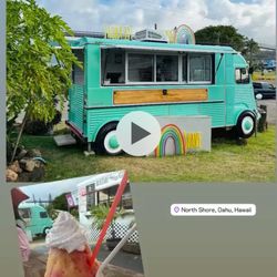 Rainbow Shave Ice Kauai - Delicious Shave ice