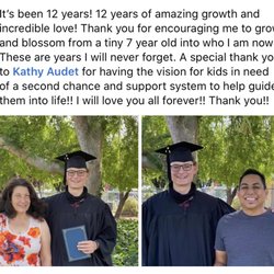 Kinship Academy - Kinships First Graduate!